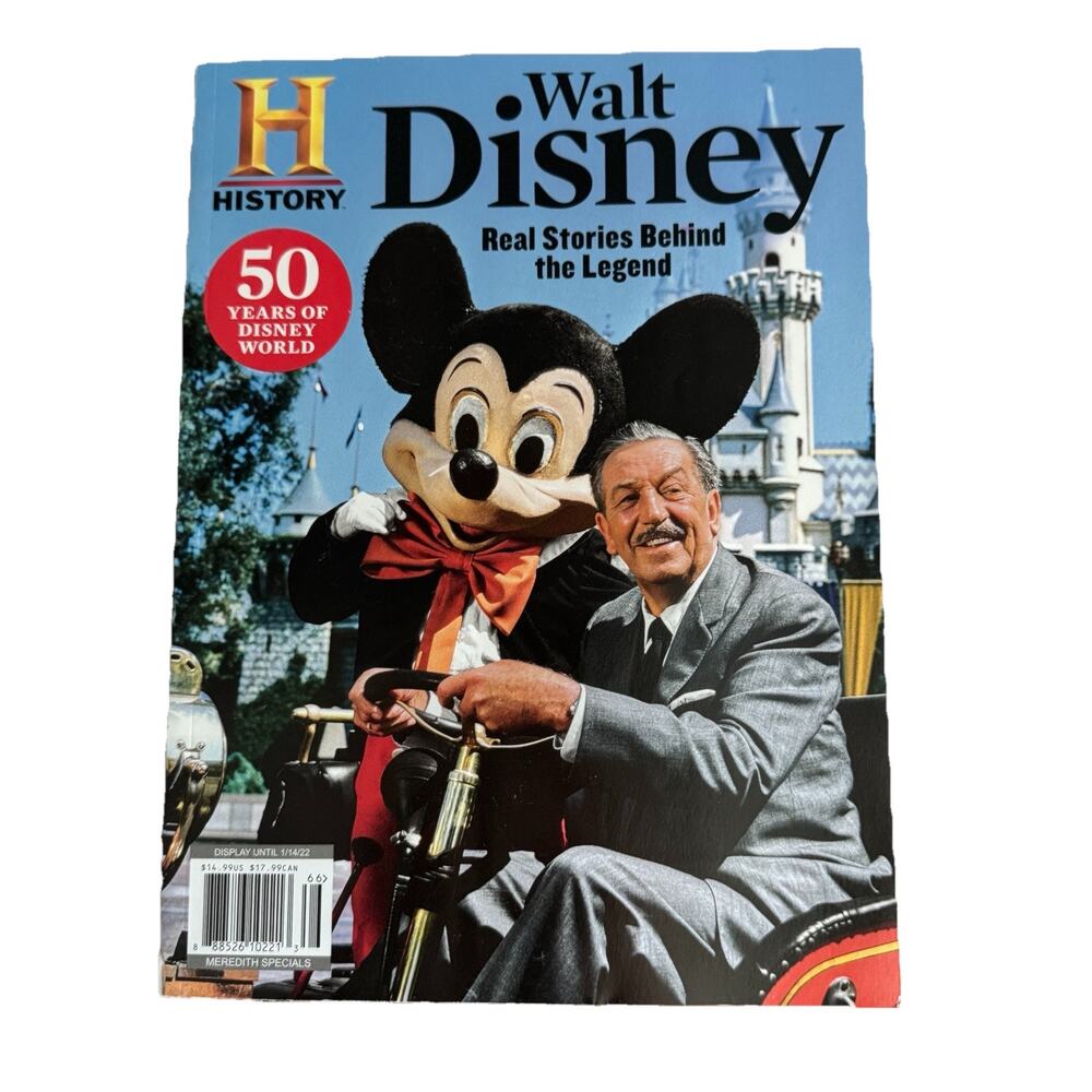 History Magazine‎ Walt Disney 50 Years of Disney World Collectors Edition 2022